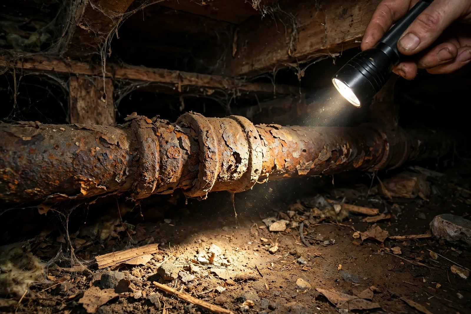Fragile Very Old Pipes in Historic Homes